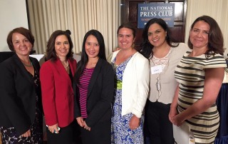 Members of the Project ACCESS collaborative were honored at the BUILD Health Challenge Award Ceremony on June 9 in Washington, DC. Pictured left to right: Elisabeth Almond, Penrose-St. Francis Health Services; Susan Wheelan, El Paso County Public Health; Mina Liebert, LiveWell Colorado Springs; Aubrey Day, LiveWell Colorado Springs; Mia Ramirez, Kaiser Permanente Colorado; Amy Latham, The Colorado Health Foundation. Photo: LiveWell Colorado Springs